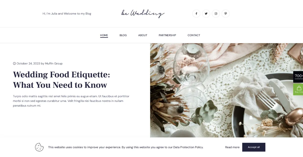 Betheme Blogger 5