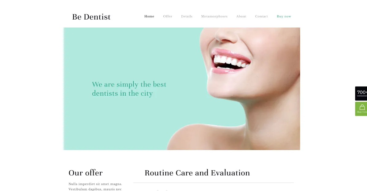 Betheme Dentist 2