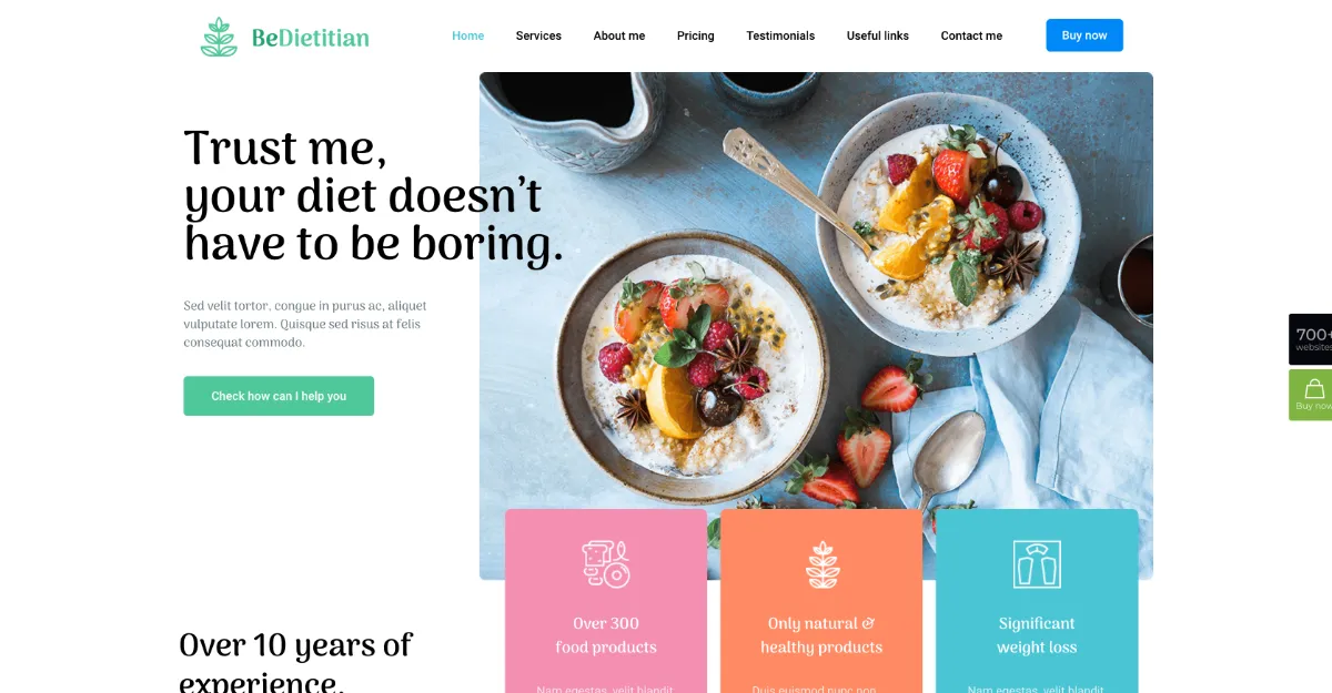 Betheme Dietitian 2