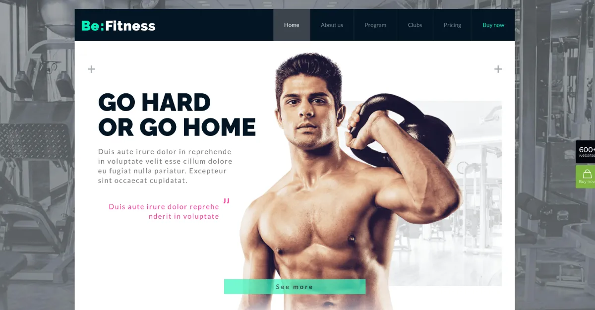 Betheme Fitness