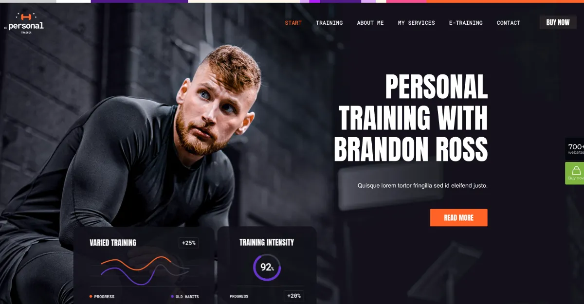 Betheme Personal Trainer 2