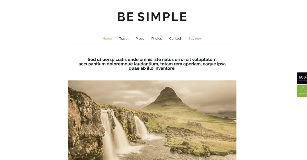 Betheme Simple