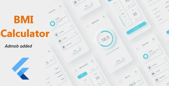 BMI Calculator Flutter With Google Ads