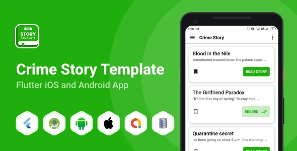 Crime Story Template Offline