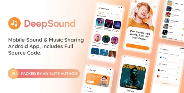 DeepSound Android Mobile Sound Application