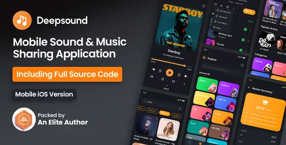 DeepSound IOS- Mobile Sound Application