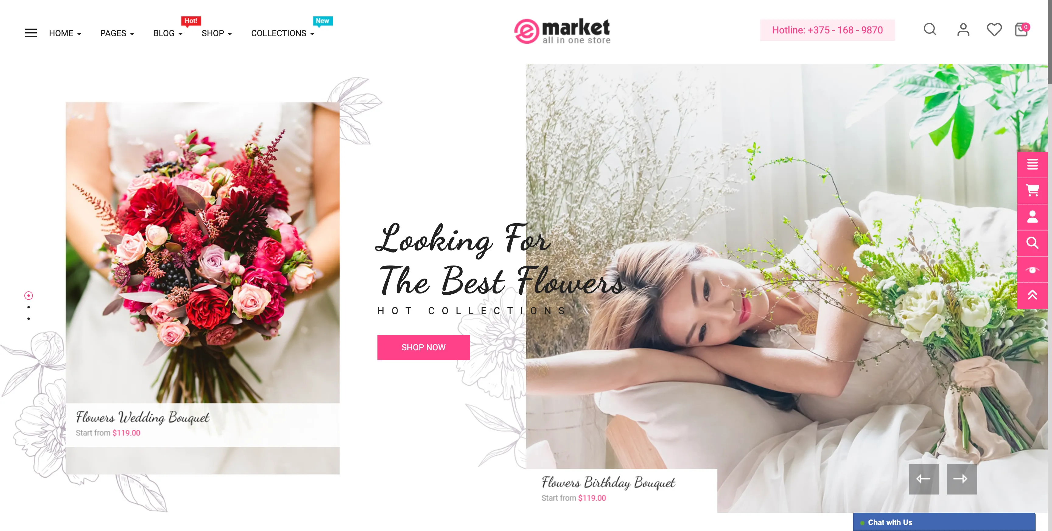 emarket Opencart Theme Home Layout 30