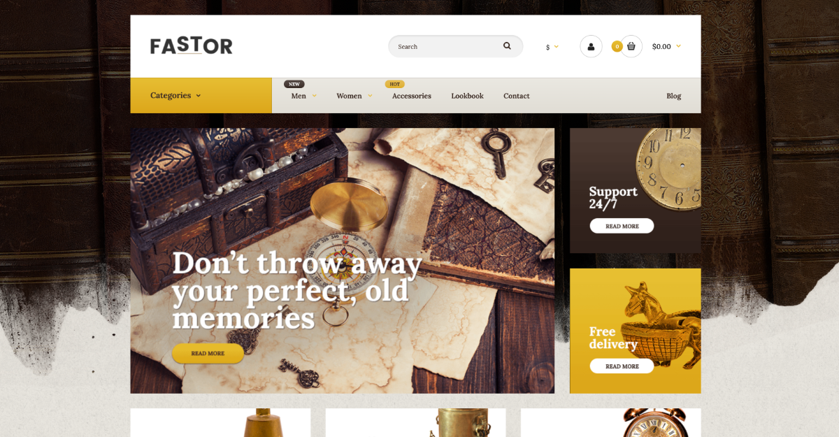 Fastor Theme Antique