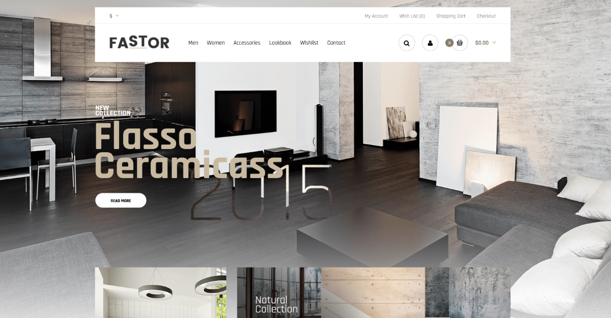 Fastor Theme Ceramica