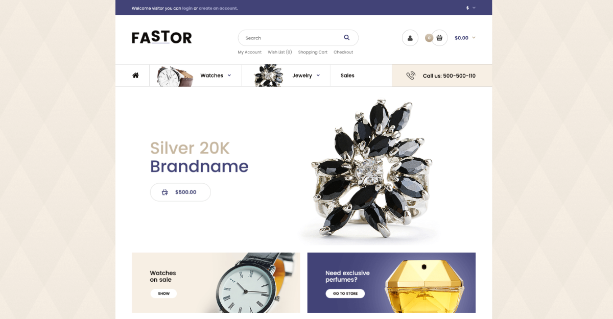 Fastor Theme Jewelry v2