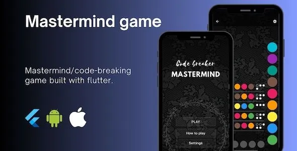 Flutter Game App Mastermind