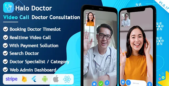 Halo Doctor Video Call Doctor Booking Appointment App