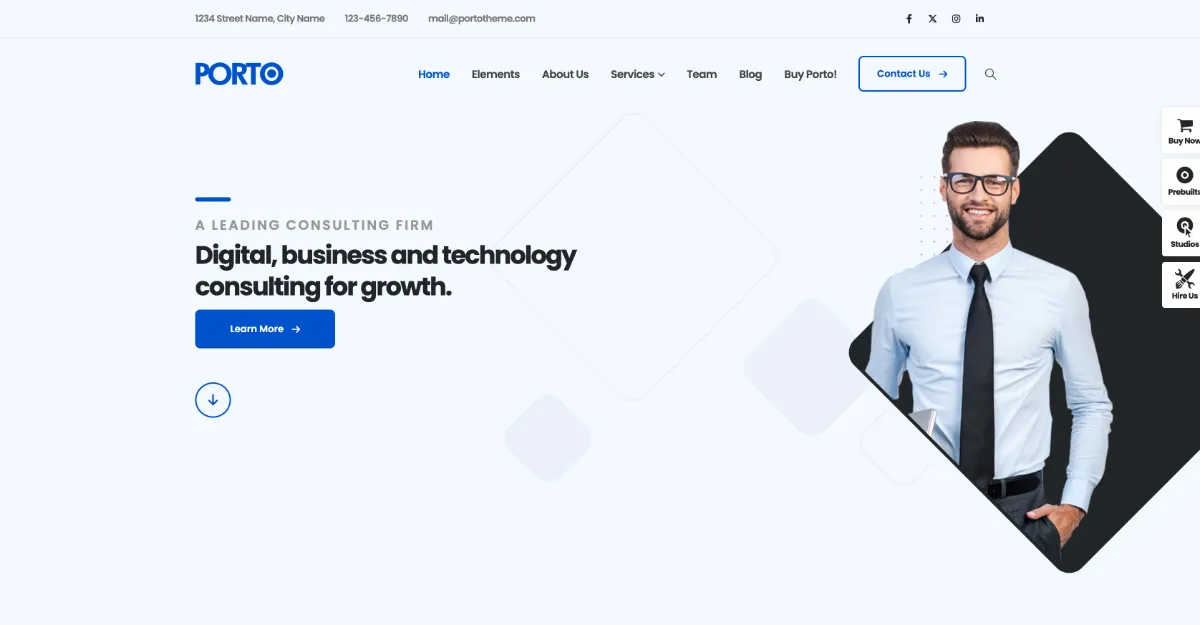 Porto Theme Business Consulting 4